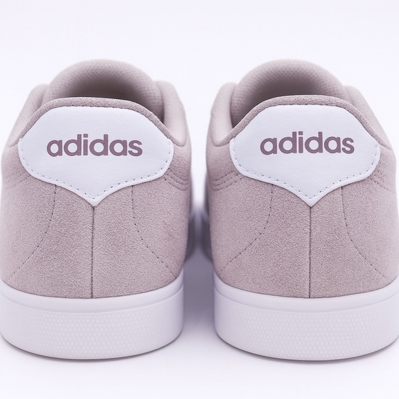 Adidas Courtset Women’s Sneakers – Vapour Grey / White / Purple Tint - Size 7.5 - Picture 4 of 5